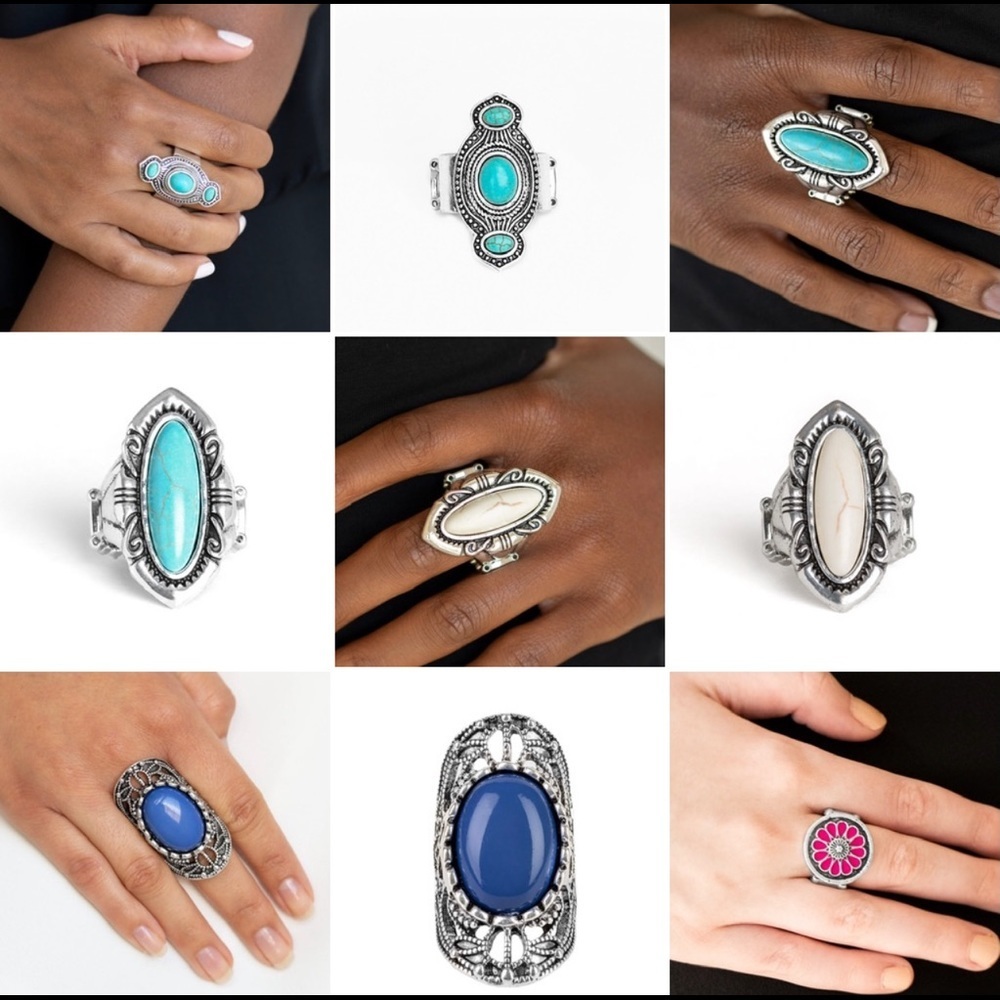Bundle of 5 rings 💍